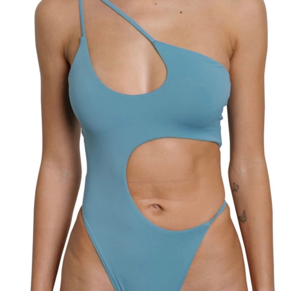 Riot Swim Blaise Aqua One Piece